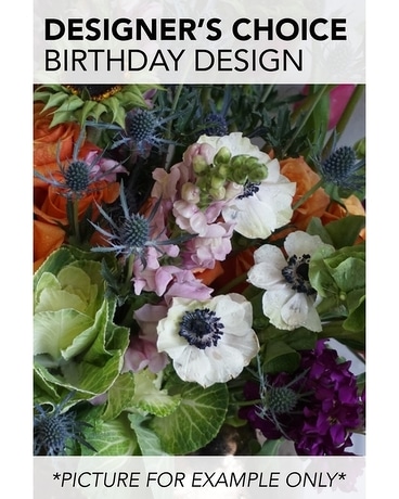 Designer's Choice - Birthday Design Flower Arrangement